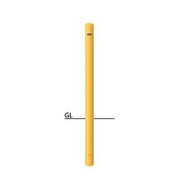 サンポール ピラー スチール製 FPA-8U4-F00(Y) 1本（直送品）