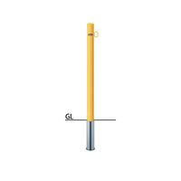 サンポール ピラー スチール製 FPA-7S-F01(Y) 1本（直送品）