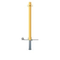 サンポール ピラー スチール製 FPA-7SK4-F11(Y) 1本（直送品）