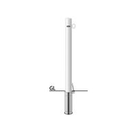 サンポール ピラー スチール製 FPA-8SF-F01(W) 1本（直送品）