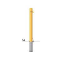 サンポール ピラー スチール製 FPA-8SF-F01(Y) 1本（直送品）