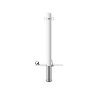 サンポール ピラー スチール製 FPA-8SF-F11(W) 1本（直送品）