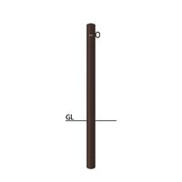 サンポール ピラー スチール製 FPA-8U4-F01