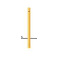 サンポール ピラー スチール製 FPA-8U-F00(Y) 1本（直送品）