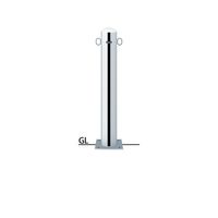 サンポール ピラー ステンレス製 PA-114B-F11 1本（直送品）