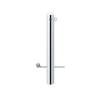 サンポール ピラー ステンレス製 PA-114U-F01 1本（直送品）