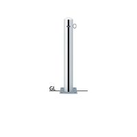 サンポール ピラー ステンレス製 PA-11B-F01 1本（直送品）