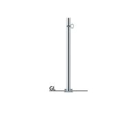 サンポール ピラー ステンレス製 PA-48B-F01 1本（直送品）