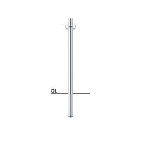 サンポール ピラー ステンレス製 PA-48S-F11 1本（直送品）