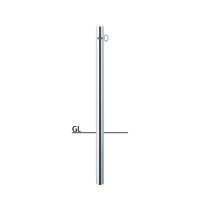 サンポール ピラー ステンレス製 PA-7U4-F01 1本（直送品）