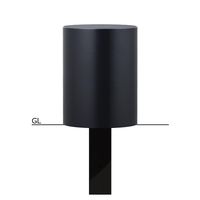 サンポール コロリエ V-F27U (アイアンブラック) 1本（直送品）