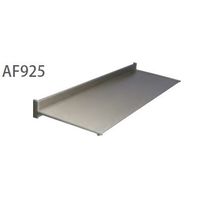 アルフィン 霧除けひさし(小ひさし)シリーズ AF925 本体出幅250 本体幅6800 シルバー 9256800sta 1台（直送品）