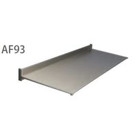 アルフィン 霧除けひさし(小ひさし)シリーズ AF93 本体出幅300 本体幅7600 ステンカラー 0937600tra 1台（直送品）