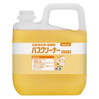 サラヤ バスクリーナー 5kg お風呂洗剤 業務用 医療 介護  浴室用洗浄 除菌剤 希釈タイプ  1個（直送品）