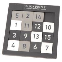 ウッド数字パズル グレー LAKOLE/ラコレ