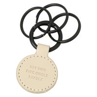 PUマグネットキーホルダー ベージュ LAKOLE/ラコレ