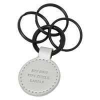 PUマグネットキーホルダー シルバー LAKOLE/ラコレ