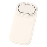 ミラーカバー付きiPhoneケース （iPhone13/14） ベージュ LAKOLE/ラコレ