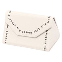 折り畳み小物ケース アイボリー LAKOLE/ラコレ