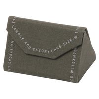 折り畳み小物ケース チャコール LAKOLE/ラコレ