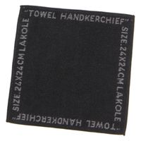 今治産ハンドタオル（スペック） ブラック LAKOLE/ラコレ