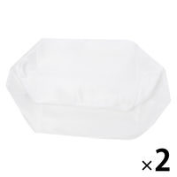 ランドリーネット（ボックス） ホワイト 1セット（2個） LAKOLE/ラコレ