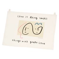 【LAKOLE/ラコレ】 ファブリックポスター（ヒト）