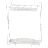 【LAKOLE/ラコレ】 フォールディング傘立て ホワイト