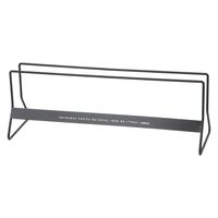 【LAKOLE/ラコレ】 スチールスリッパラック ブラック