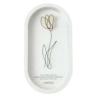 オーバルフッキングフレーム グレー LAKOLE/ラコレ