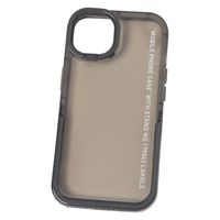 【LAKOLE/ラコレ】 ダブルスタンドiPhoneケース 【iPhone13/14】 ブラック