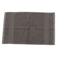 【LAKOLE/ラコレ】 タオルバスマット（L） チャコール