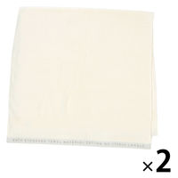 やわらかバスタオル アイボリー 1セット（1枚×2） LAKOLE/ラコレ