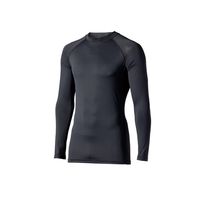 クロダルマ 長袖アンダーレイヤー ブラック 4L 47134-49-4L 1枚（直送品）