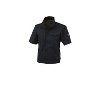 ジーベック エコTCストレッチ半袖ブルゾン 1771ー19ーM ディープネイビー 1771 1着（直送品）