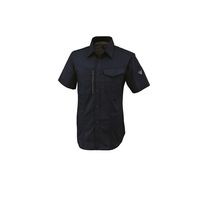 ジーベック エコTCストレッチ半袖シャツ 1772ー19ー4L ディープネイビー 1772 1着（直送品）