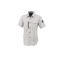 ジーベック エコTCストレッチ半袖シャツ 1772ー20ー4L グレー 1772 1着（直送品）