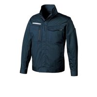 クロダルマ 夏長袖ジャンパー ネイビー M 256841-11-M 1枚（直送品）