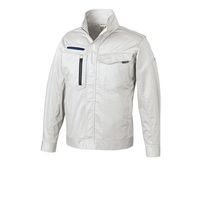 クロダルマ 夏長袖ジャンパー シルバー M 256841-40-M 1枚（直送品）