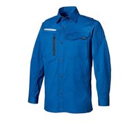 クロダルマ 長袖シャツ ロイヤルブルー L 25684-9-L 1枚（直送品）