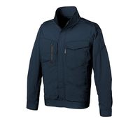 クロダルマ 夏長袖ジャンパー ネイビー L 256851-11-L 1枚（直送品）