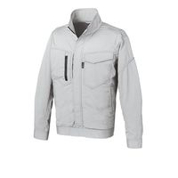 クロダルマ 夏長袖ジャンパー シルバー LL 256851-40-LL 1枚（直送品）