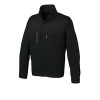 クロダルマ 夏長袖ジャンパー ブラック 6L 256851-49-6L 1枚（直送品）