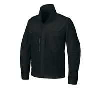 クロダルマ 夏長袖ジャンパー ブラック 3L 256861-49-3L 1枚（直送品）