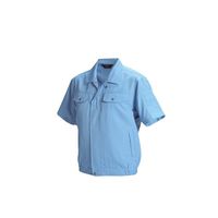 アルトコーポレーション 超制電半袖ブルゾン サックス L IE2002-1-L 1枚（直送品）