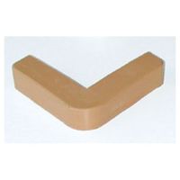 信栄物産 コーナーガード業務用穴あけタイプ35×35 茶 CHRC-P 1セット(4台)（直送品）