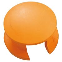 信栄物産 ターミナルラバーボルトキャップ KS10-BY 1セット(5台)（直送品）