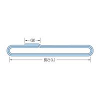 テザック ブルースリングIVN(エンドレスタイプ) 4Nー250ー4.5 4N-250-4.5 1本（直送品）