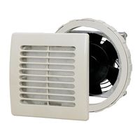 河村電器 河村電器産業 ファン付ルーバー FLK 100ー2K 1台（直送品）