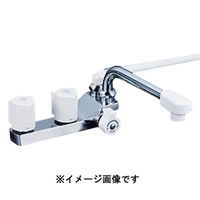 KVK KV KF13ZRGECN デッキ一時止水2ハンドルシャワー 1個（直送品）